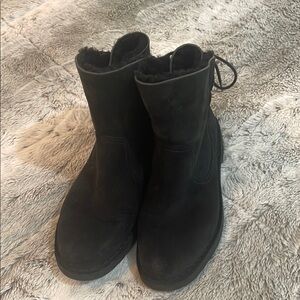 Women's Black UGG Ankle Boots